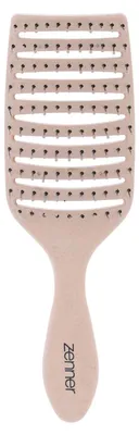 Produktbild von Zenner Paddle Haarbürste mit Weizenfasern und flexiblen Nylonstiften