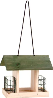 Immagine prodotto di Mangiatoia per uccelli con 2 cestini - da appendere - circa 24x18x21 cm