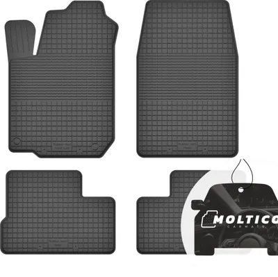 Produktbild von Gummimatten mit Rand Auto Fußmatten Gummi Automatten Passgenau 4-teilig Set - passend für Mercedes M W164 2005-2011