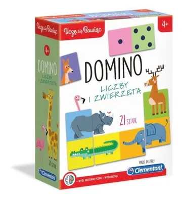 Produktbild von Clementoni Domino-Figuren und Tiere 50083 P6, Preis für 1 Stück.