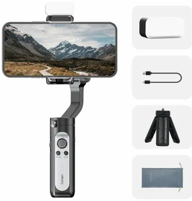 Productafbeelding van Hohem iSteady Xe Black Kit Include Magnetic Fill Light