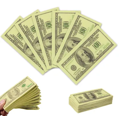 Produktbild von Papierservietten - Motiv 100 US-Dollar-Schein - Partygeschirr - 33 x 33 cm