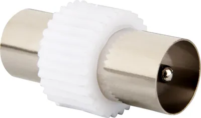 Produktbild von goobay Adapter Koaxial-Stecker auf Koaxial-Stecker