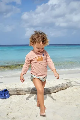 Produktbild von Schwimmwindel Baby - Löwe, Hellblau 86