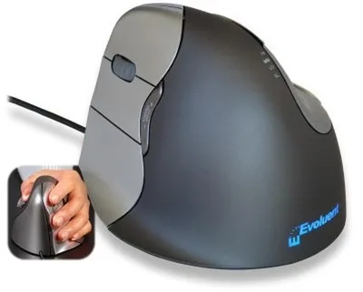 Zdjęcie produktu dla Evoluent VM4L, Po lewej stronie, Optyczny, USB Typu-A, Czarny