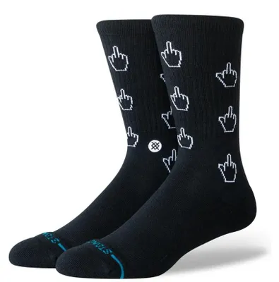 Image de Stance Cursor, modèle Crew, couleur noire, taille L