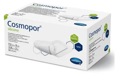 Image de Cosmopor silicone Pansement 5x7,2 cm 25 pces