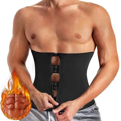 Obrázek produktu pro Sportovní tvarovač pasu pro muže, latexový tvarovací pás, sportovní tvarování pasu