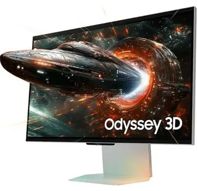 Produktbild von Samsung G90XF, 68,6 cm (27"), 3840 x 2160 Pixel, 4K Ultra HD, 3D, 1 ms, Silber