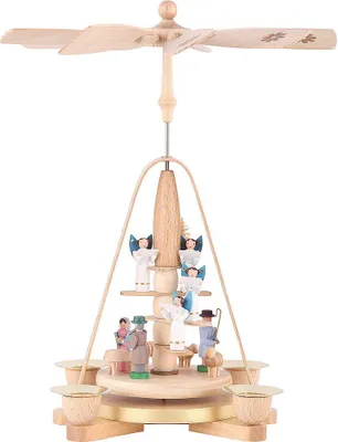 Productafbeelding van Eénlaags piramide "Engeltrap" (25 cm) van Richard Glässer