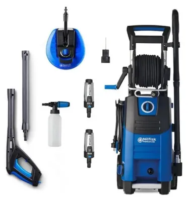 Produktbild von Nilfisk PREMIUM 200-15 EU - GARDEN Hochdruckreiniger Gerade Elektrisch 650 l/h Blau, Schwarz
