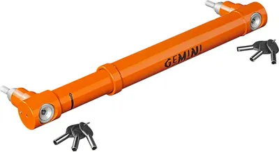 Produktbild von Radkralle Gemini für Tandem Doppelachse Diebstahlsicherung Wegfahrsperre Wohnwagen, Wohnmobil