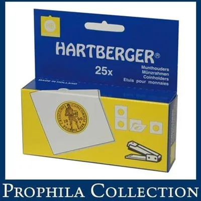 Produktbild von Lindner 8330395 HARTBERGER® Münzrähmchen-25er-Packung