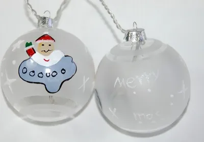 Produktbild von LED Lichterkette aus Glas-Weihnachtskugeln Weihnachtsbeleuchtung Weihnachtsdeko