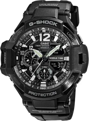 Image de CASIO G-SHOCK Hommes Noir Casio-GA-1100-1AER