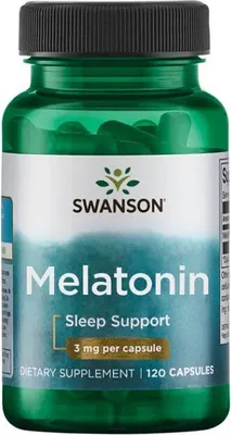 Obrázok produktu pre Melatonín 120 kapsúl Swanson Health Products
