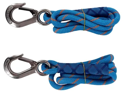 Produktbild von 2 Stück Aufhängeseil für Schaukeln und Hängematten, 0,6 m, Blau