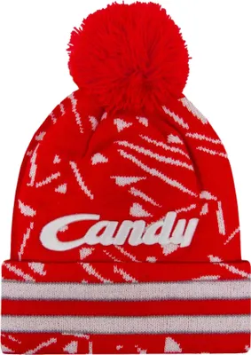 Produktbild von Fan Originals - "Candy" Mütze GF878 (Einheitsgröße) (Rot/Weiß)