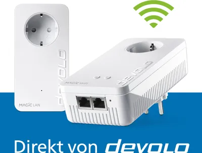 Image de devolo Magic 2 WiFi next Amplificateur Powerline Mesh WLAN 2x adaptateur