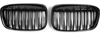 Immagine prodotto di Griglia a doppio listello SATZ 2x nero lucido sport per BMW X1 F48