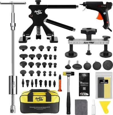 Image de Kit de réparation des bosses de voiture, effaceur de bosses professionnel, réparation des bosses sans peinture, kit Lite