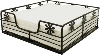 Zdjęcie produktu dla Ozdobny stojak na naczynia, postarzany, 21 x 21 x 6 cm