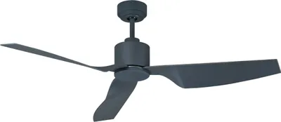 Produktbild von Energiespar Deckenventilator mit Fernbedienung Airfusion Climate II Graphit 127 cm