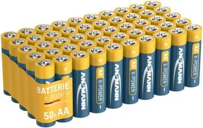 Obrázok produktu pre Ansmann X-Power Mignon (AA) alkalická mangánová batéria 1,5 V 50 ks (1522-0045)
