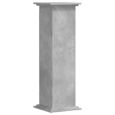 Immagine prodotto di vidaXL Supporto per piante grigio cemento 33x33x100 cm materiale a base di legno