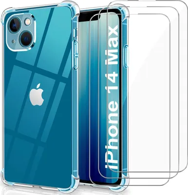 Image de APPLE IPHONE 14 Plus COQUE EN SILICONE + 2x VERRE TEMPÉRÉ A2886 A2632