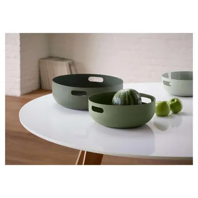 Zdjęcie produktu dla Philippi Copenhagen Schalen Set 3tlg Stahl, pulverbeschichtet, innen emailliert 234023