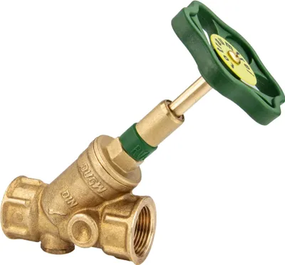 Produktbild von JS KFR - Freistromventil Rp 1 Zoll (DN 25) DVGW mit steigender Spindel Typ 1615 - Muffenanschluss