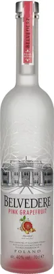 Produktbild von Belvedere Vodka Pink Grapefruit Macerated with real fruit Distilled and Bottled in Poland | 40 % vol | 0,7 l