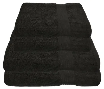 Produktbild von Julie Julsen Handtuch Set Schwarz,Set:4 tlg. 2 Bade- 2 Handtücher