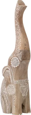 Obrázok produktu pre Boho dekorácia dekoratívny predmet zvieracia postava slon Ganeša malý