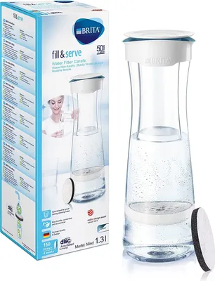 Produktbild von Brita 1020115, Wasserfiltration Flasche, 1,3 l, Graphit, Transparent
