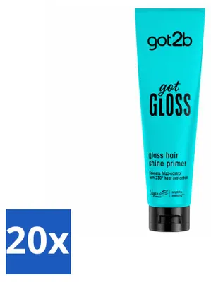 Produktbild von 20 x Got2b Got Gloss Haarprimer - mit Sheabutter - 150 ml - Vorteilspackung - 20 Stücke