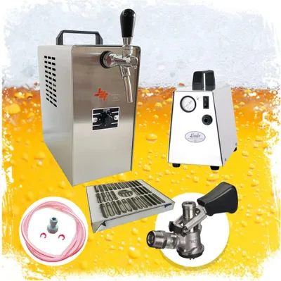 Image de Ensemble complet - Tireuse a biere - JET 30 machine a biere, pompe a biere 1 ligne, 35 litres/h, professionnelle, KEG: sans