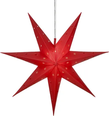 Produktbild von Star Trading 505-03, Leichte Dekorationsfigur, Rot, IP44, 6 h, 18 h, Transparent