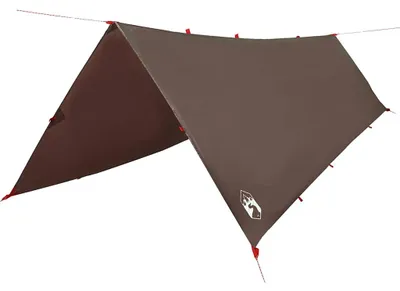 Image de vidaXL Tarp brun 506x306 cm imperméable
