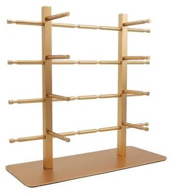 Imagen del producto de Estante para 8 vasos de aluminio