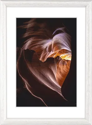 Obrázek produktu pro Hama Phoenix, Rámeček na jeden obrázek, Sklo, Dřevo, Bílá, 15 x 20 cm, Obdélníkový, Reflektivní