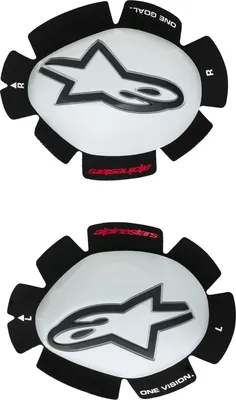 Zdjęcie produktu dla Alpinestars GP Tech slider na kolano, biały/czarny