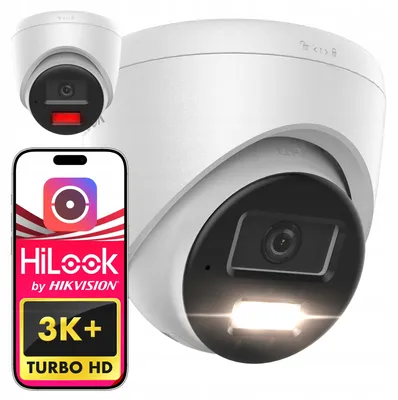 Produktbild von HiLook IPCAM-T6-30DL/A IP-Kamera 6MP PoE Hybrid-Light