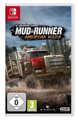Produktbild von GAME Spintires: MudRunner American Wilds Edition, Nintendo Switch, Nintendo Switch, Multiplayer-Modus, E (Jeder)