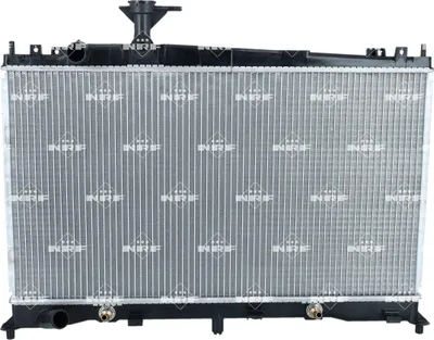 Productafbeelding van Radiateur voor motorkoeling, met gelaste koelribben, aluminium, 678 - 375 mm, NRF, geschikt voor onder andere MAZDA 6
