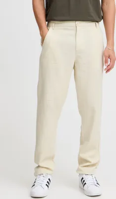 Produktbild von Blend BHPants Herren Hose aus Leinenmix Stoffhose Chino mit Gürtelschlaufen Eingrifftaschen regular fit