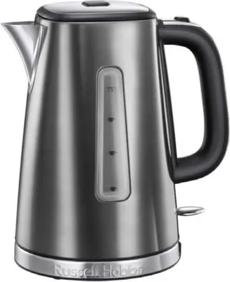 Image de RUSSELL HOBBS Bouilloire 2400W 1.7 litres sans fil bleu-noir-acier inoxydable 23211-70 LUNA MOONLIGHT GREY
