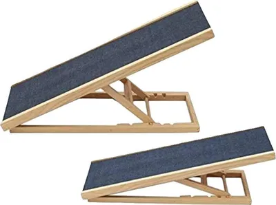 Obrázek produktu pro Rampa pro zvířata, nastavitelná výška, protiskluzový povrch, 70 cm