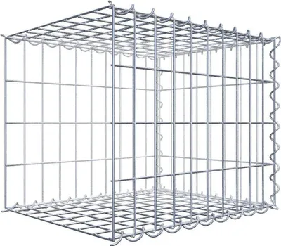 Produktbild von Anbaugabione Typ 2 50 cm x 40 cm x 40 cm (L x H x T), Maschenweite 5 cm x 10 cm, Spirale